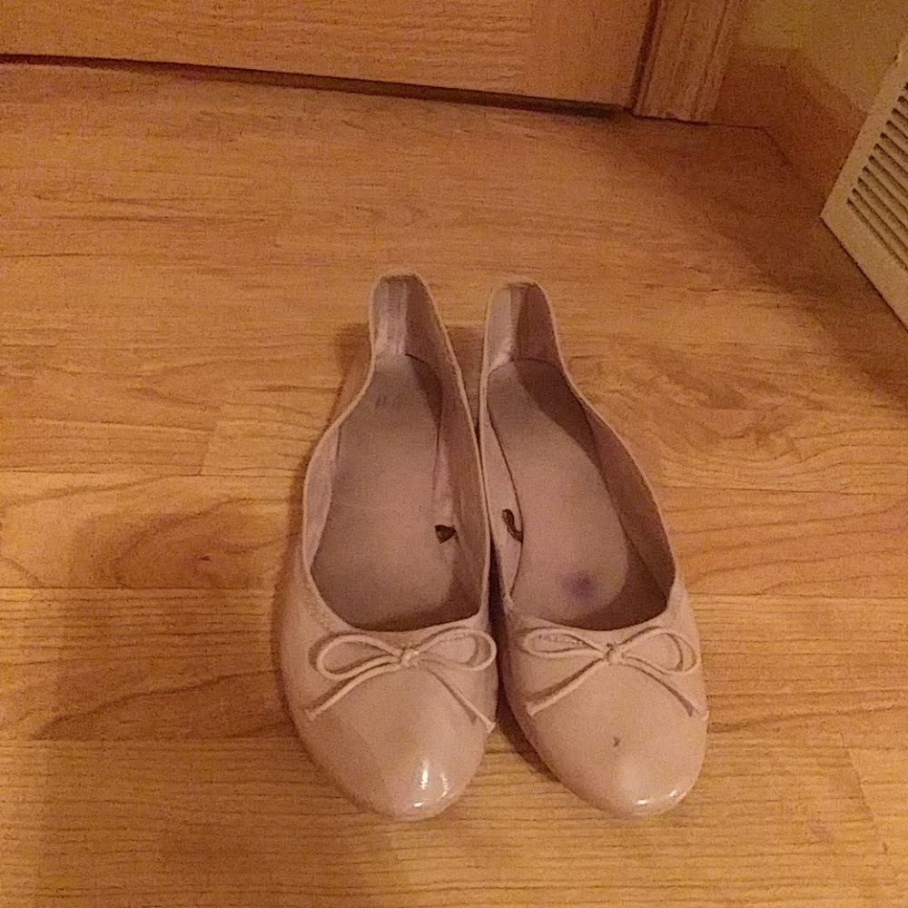 Pink slip-ons